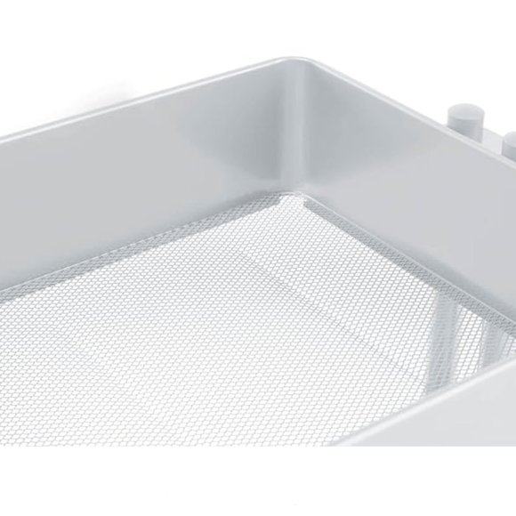 SUPERKKY 3 Drawer Rolling Cart by Recollections, Lexington Collection (White) - Picture 5 of 7